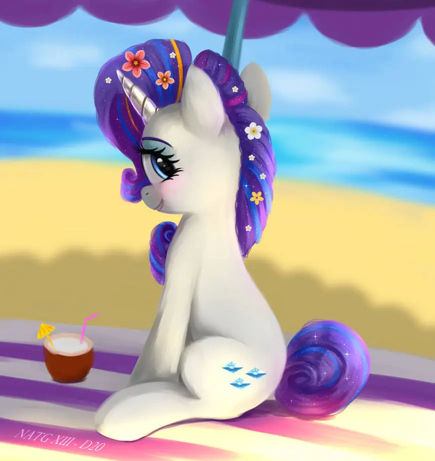 Beach Elegance [NATG XIII - D20] by Darksly-z on DeviantArt