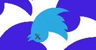 Twitter logo has been replaced with “X”