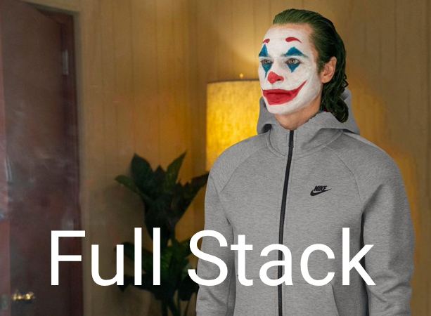 full-stack developer joker