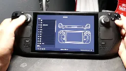 Playing with Open Gamepad UI on a Steam Deck