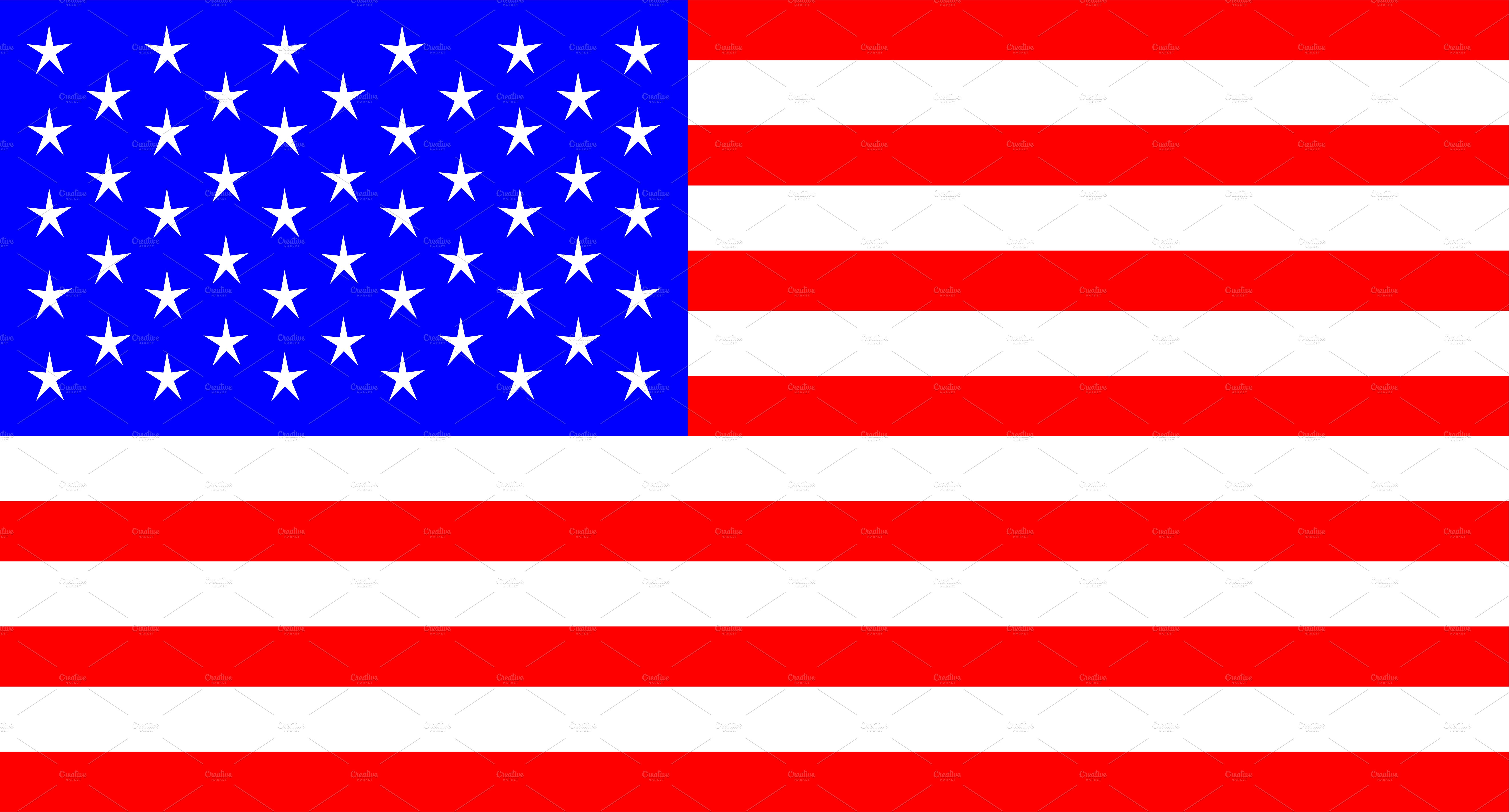 the American flag