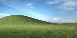 Today I stumbled upon Microsoft’s 4K rendering of the Windows XP wallpaper